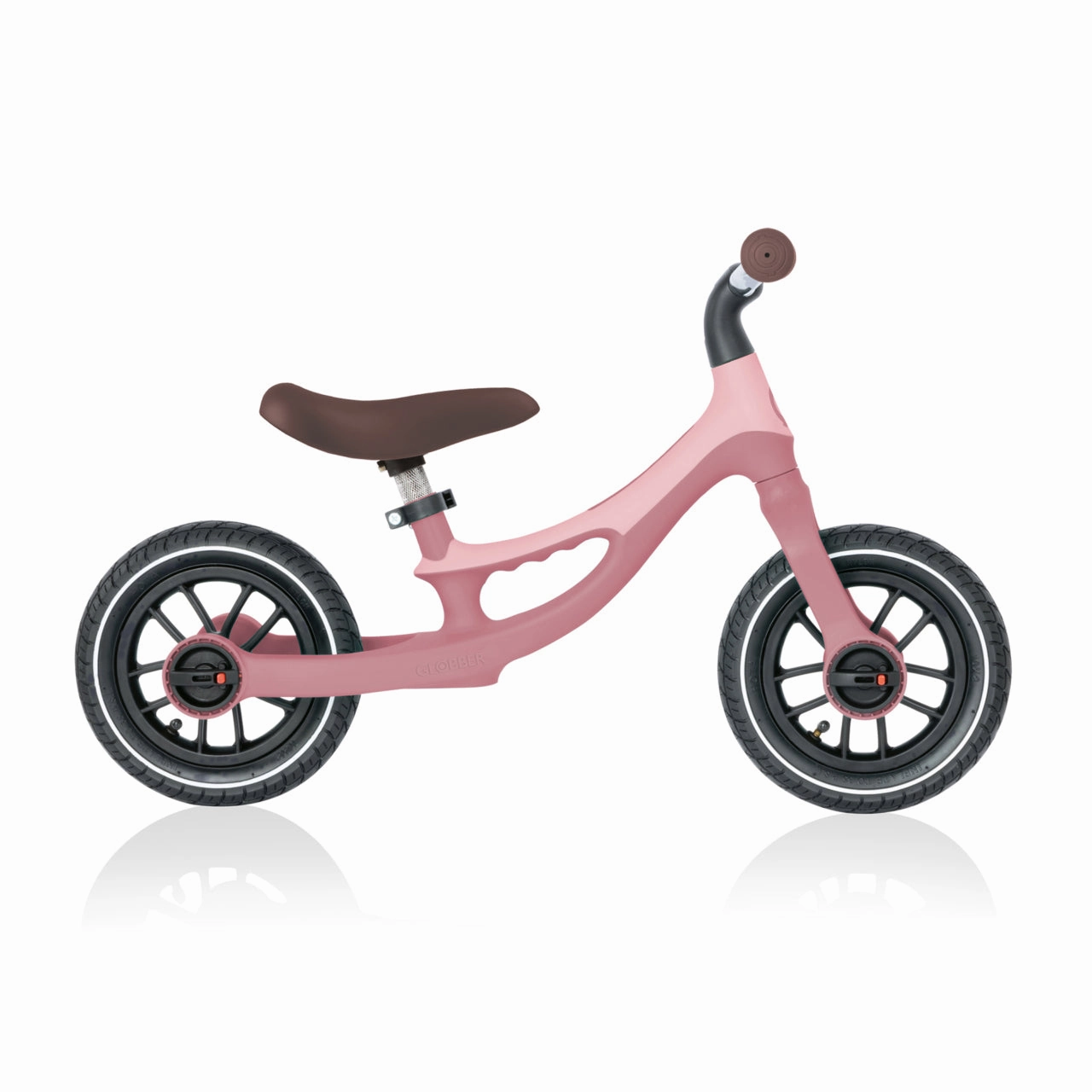 Globber Go Bike Elite Air Balance Bike - Pastel Pink (3 - 6Y) Play & learn