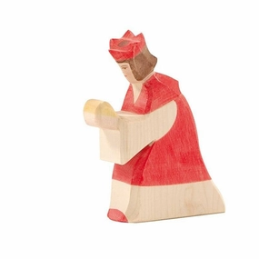 Ostheimer Nativity Red King Little builders Mini makers