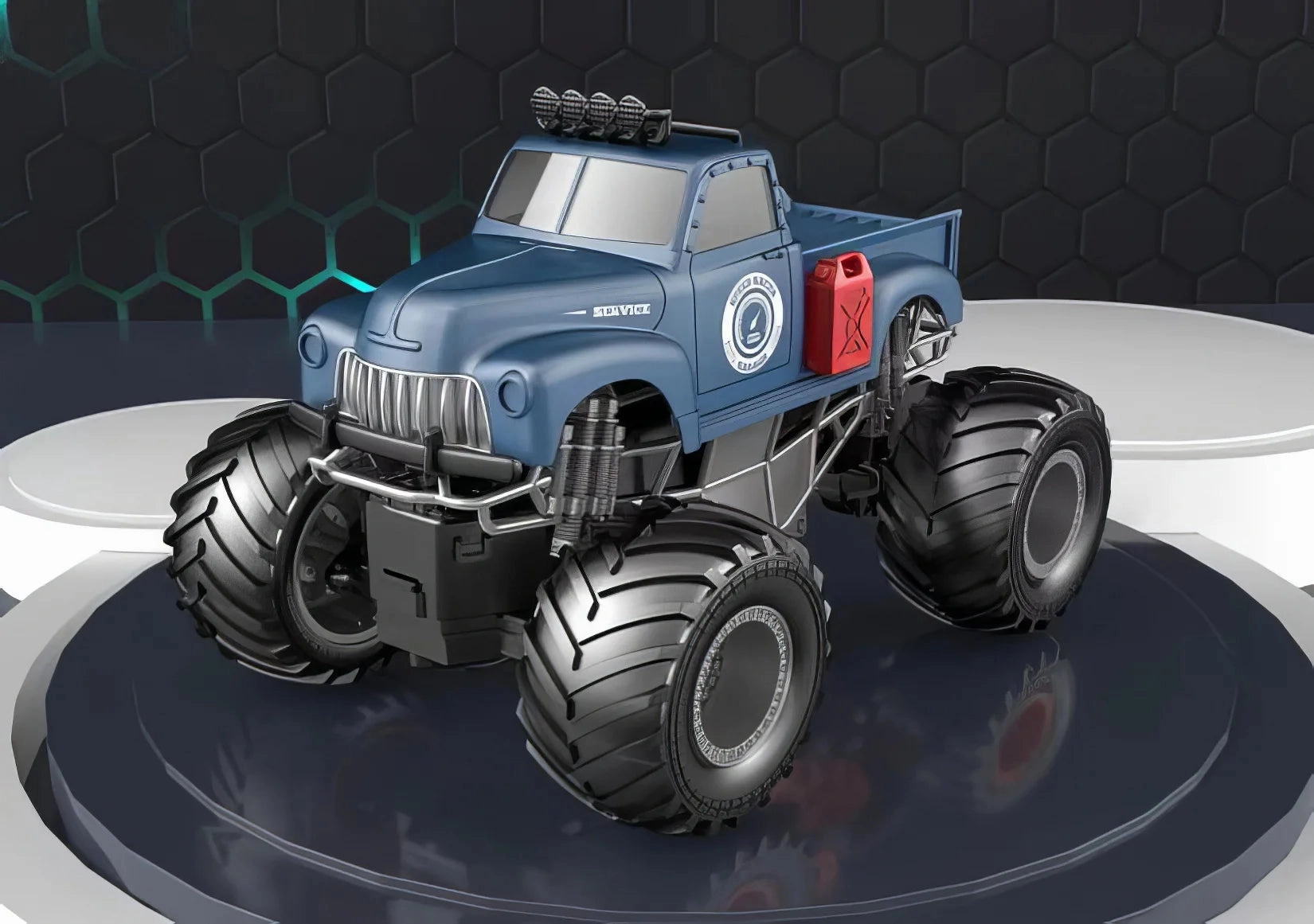 Creative kids Learn & grow Remote Controlled Monster Truck - Off Road Climbing Car - Assorted