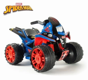 Spider-Man Quad The Beast 12V Ride-On Curious minds Nurturing minds