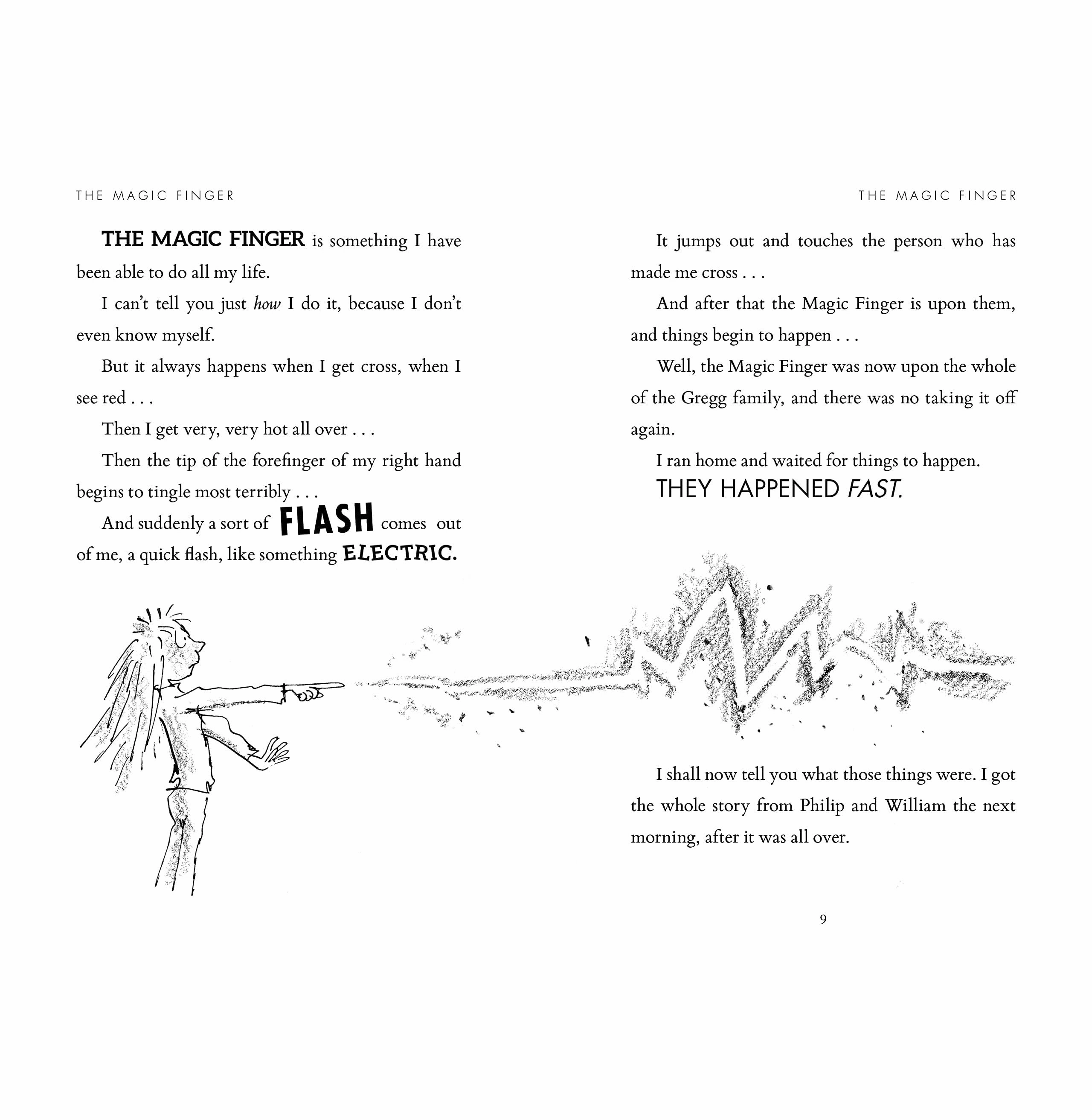 The Magic Finger [Paperback] Dahl Roald And Blake Quentin [Paperback] Dahl Roald And Blake Quentin Busy kids