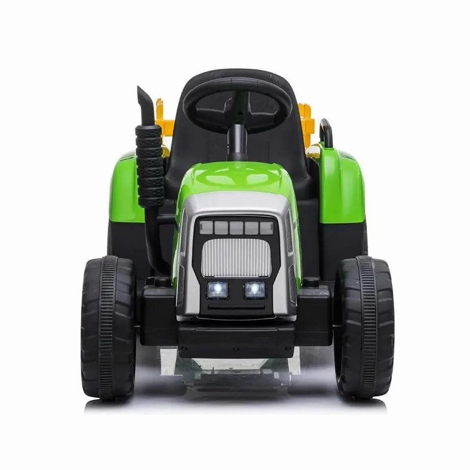 Curiosity starters Electric Farm Tractor 12V Battery Powered Ride-On