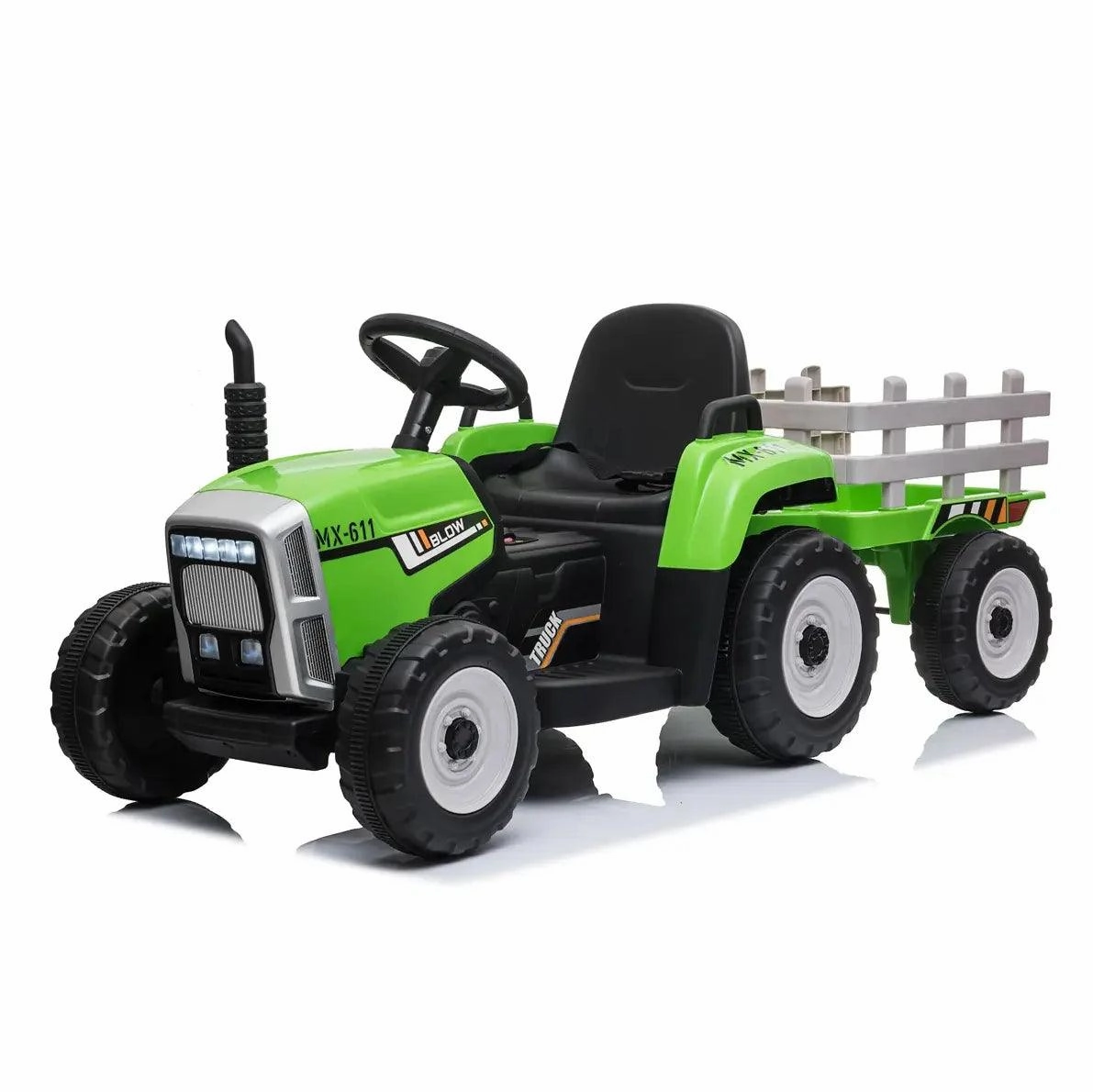 Curious minds Exploration made fun Electric Farm Tractor 12V Battery Powered Ride-On