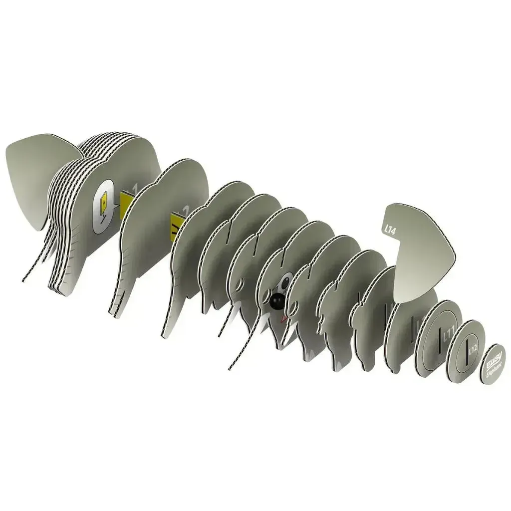 Kids discovery tools Fun-based learning Elephant 3D Puzzle