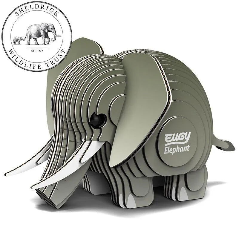 Creative kids Creative time for curious minds Elephant 3D Puzzle