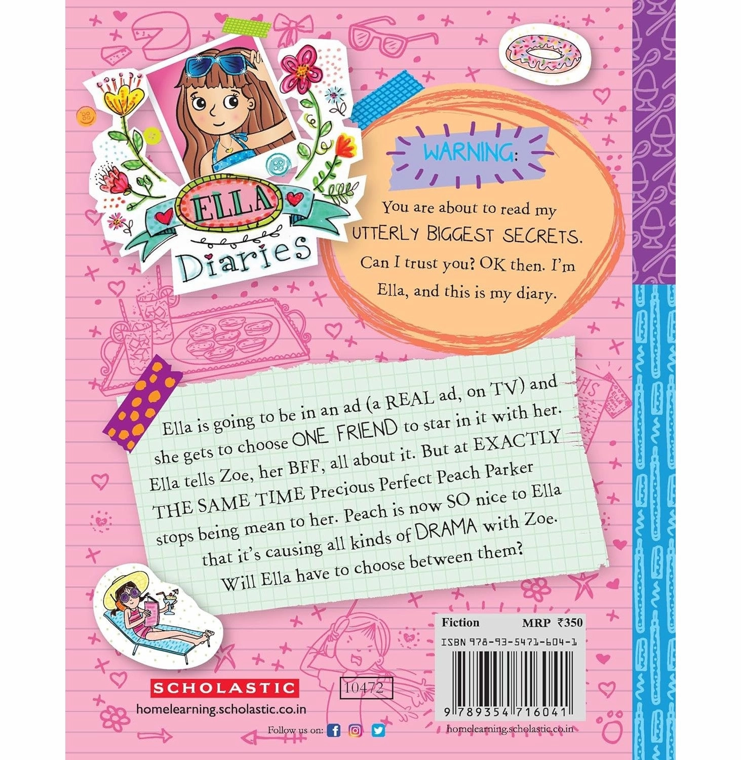 Ella Diaries #21: Diva Drama Meredith Costain Sensory fun for little hands Curiosity starters