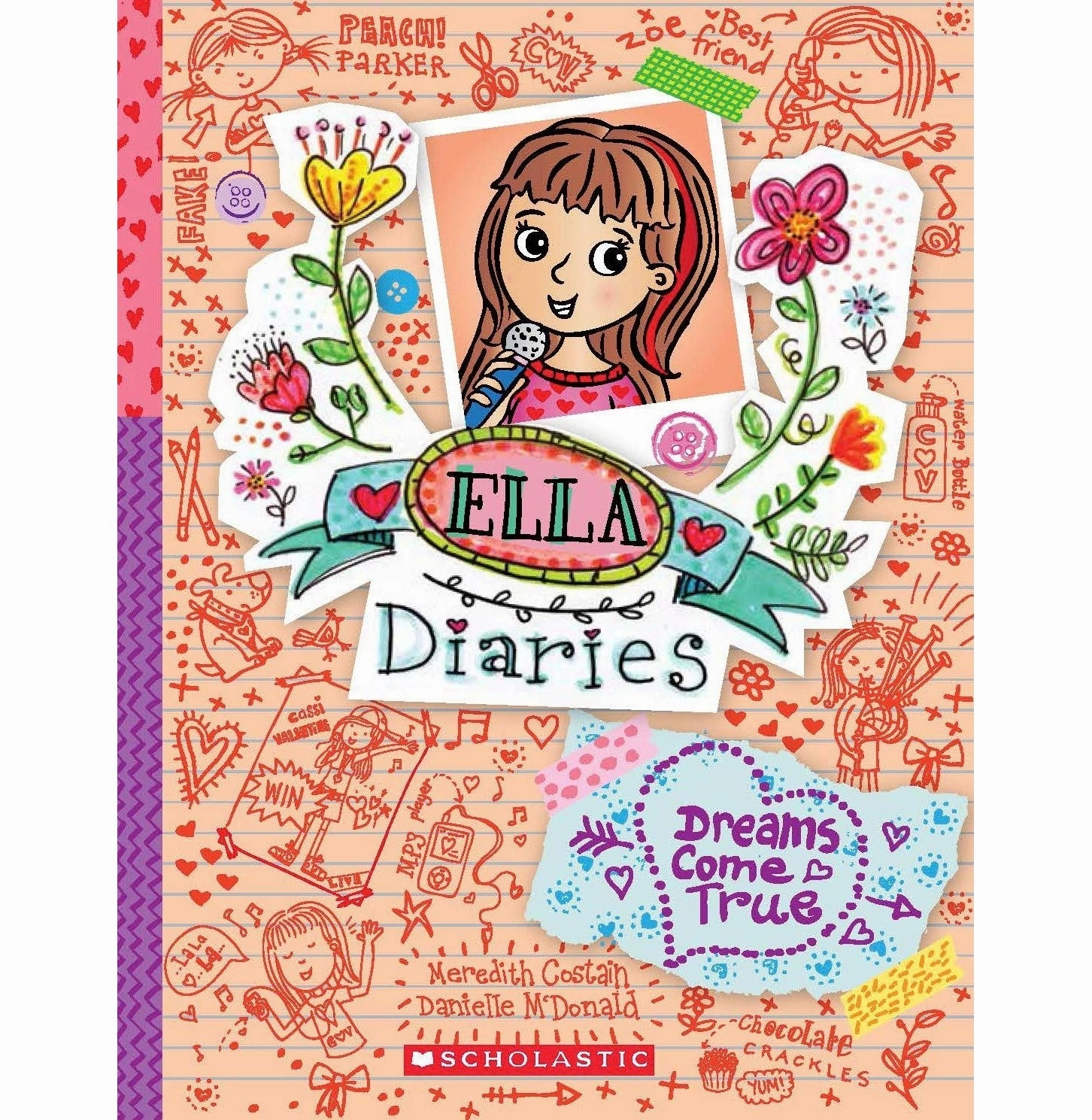 Engaging young minds Ella Diaries #4: Dreams Come True [Paperback] Meredith Costain Meredith Costain