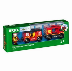 Skill-building tools Active learners Emergency Fire Engine 3Pcs