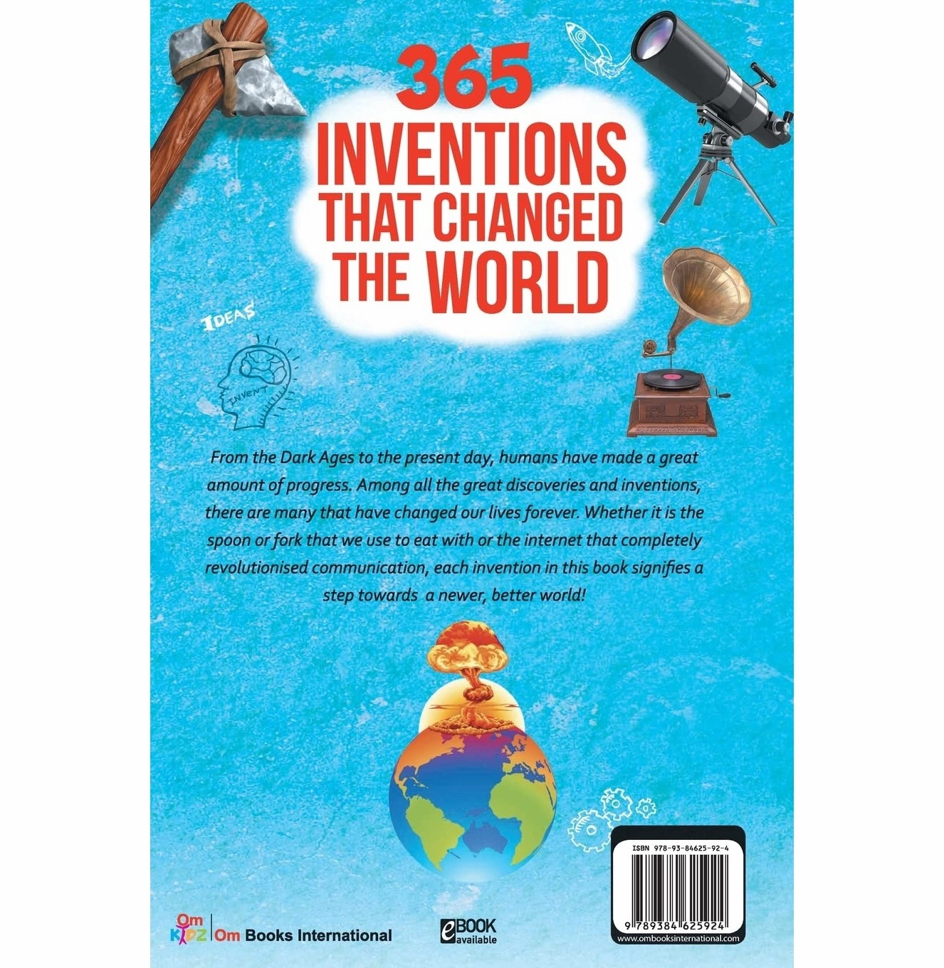 Preschool minds Encyclopedia : 365 Inventions That Changed The World (365 Series) [Hardcover] Om Books Editorial Team