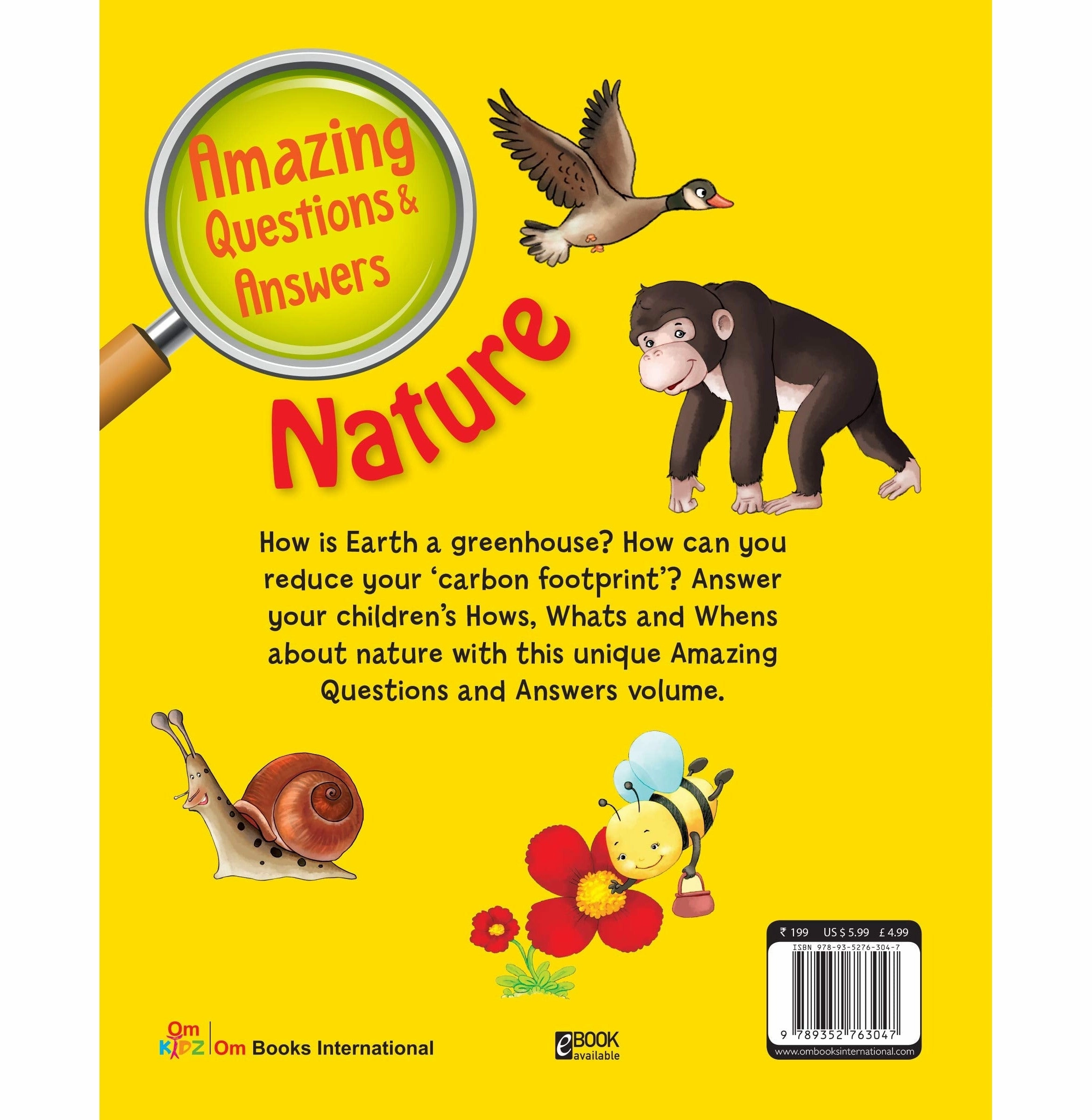 Learning tools Encyclopedia: Amazing Questions & Answers Nature [Paperback] Om Books Editorial Team