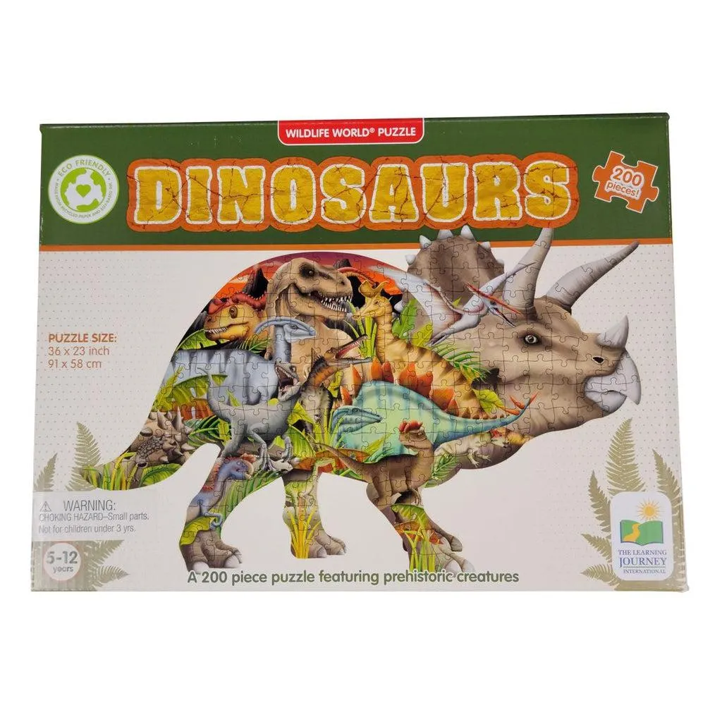 Young learners Dinosaur Puzzle  200 Pcs