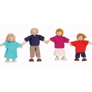 Dollhouse Family Dolls - Caucasian Early discovery Young learners