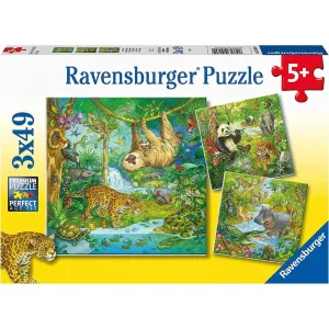 Jungle Fun 3 X 49Pc First explorers Tiny thinkers