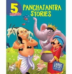 5 Minute Panchatantra Stories : Bedtime Story Book For Kids : English Short Stories For Children : Read Aloud To Infants Toddlers [Paperback] Om Books Editorial Team Little learners