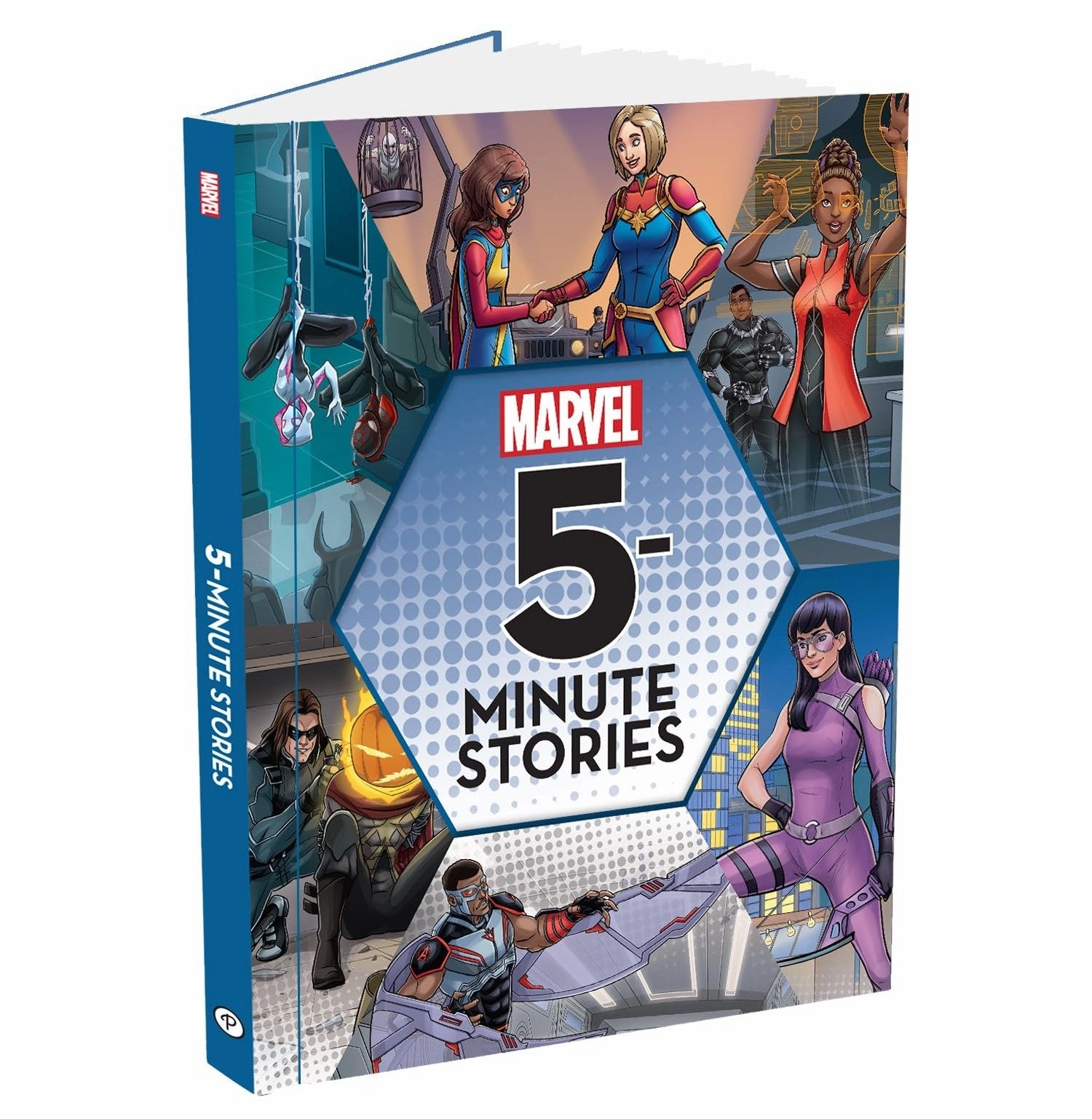 Fun-based learning Marvel Avengers: 5:Minute Stories Book : Marvel Stories Collection For Kids : For 6 To 8 Year Old [Hardcover] Parragon