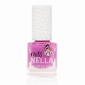 Miss Nella Blueberry Smoothie 4Ml Peel Off Kids Nail Polish Playful learning Quiet play for growing minds