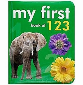My First Book Of 123 Board Book For Kids 123 Books For Kids With Illustrations [Board Book] Om Books Editorial Team Sensory fun for little hands Curious minds