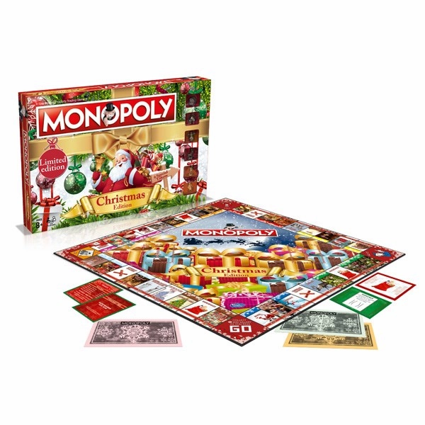 Enrichment activities Happy hands Winning Moves Christmas Monopoly