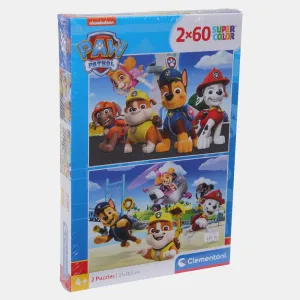 2 Paw Patrol Puzzles - 60 Pcs Each Kid-centered learning Kids discovery tools