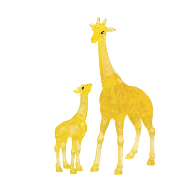 Creative time for curious minds 38 Pc Crystal Puzzle - Giraffes
