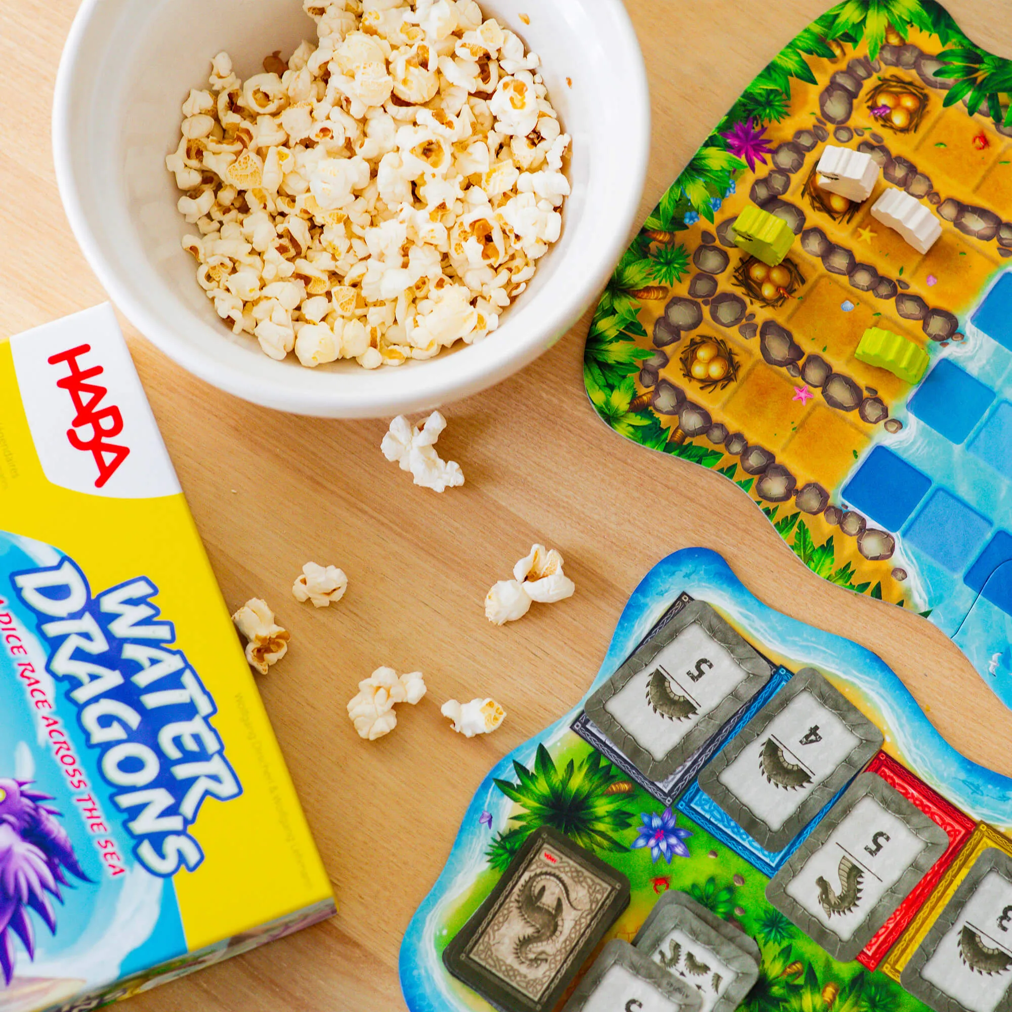 Playful learning Water Dragons Dice Racing Game