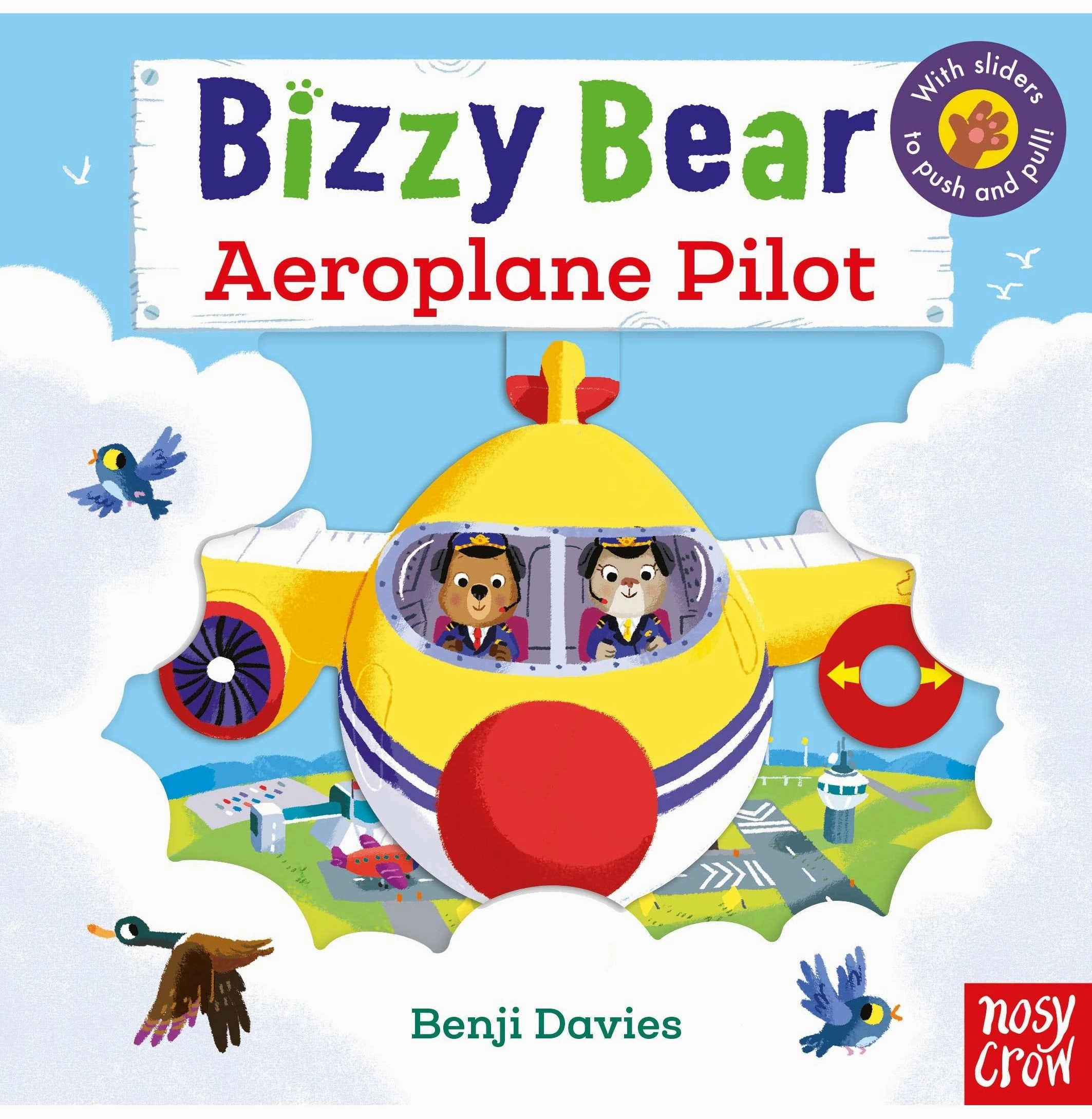 Bizzy Bear [Board Book] Davies Benji Imaginative play Happy hands