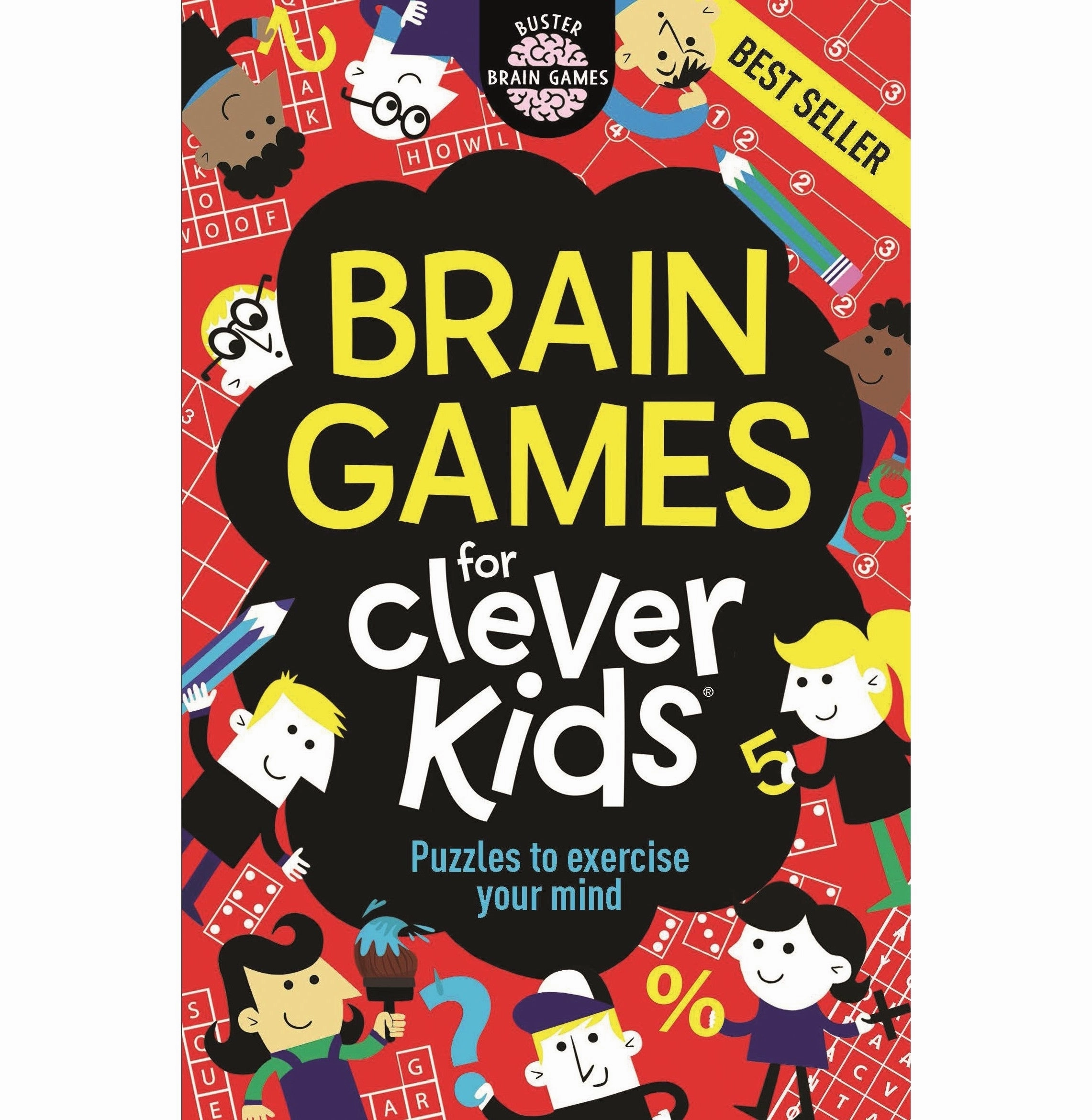 Smart & fun Playroom adventures begin here Brain Games For Clever Kids [Paperback] Moore Gareth [Paperback] Moore Gareth