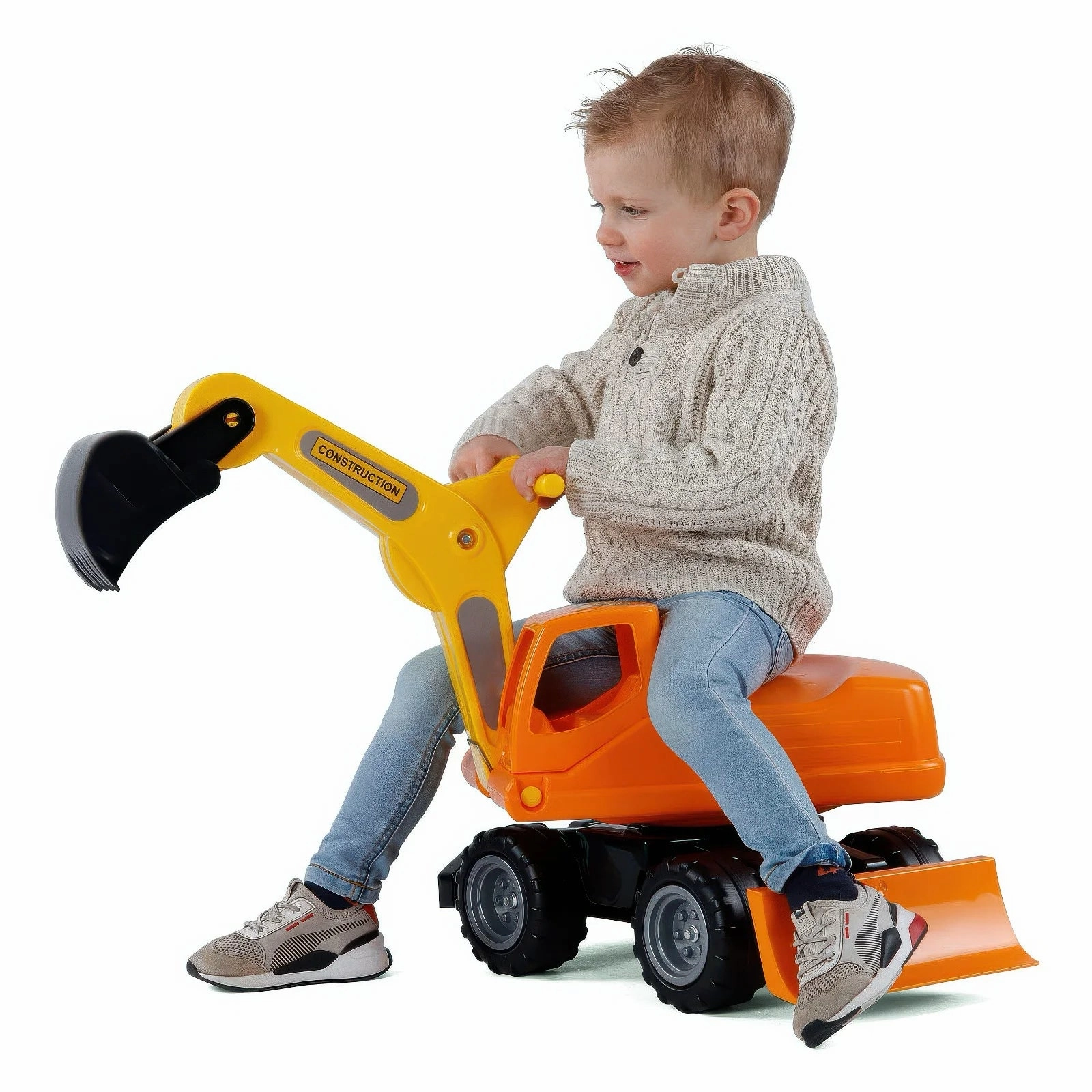 Mindful play Learning fun Cavallino Mega Excavator Ride-On