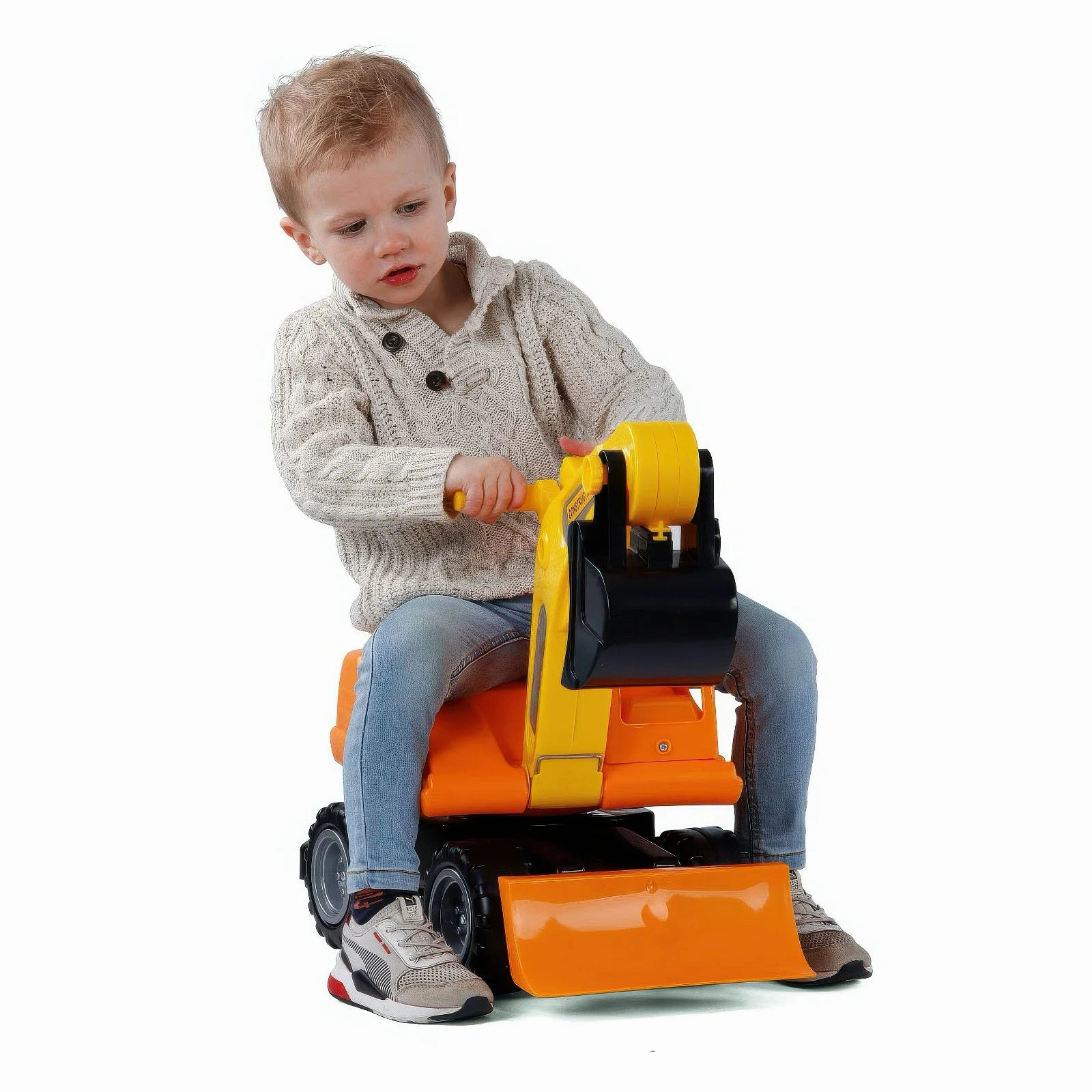 Cavallino Mega Excavator Ride-On Little learners