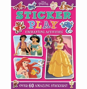 Playroom learning Disney Princess: Sticker Play Enchanting Activities Walt Disney