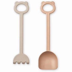 Liewood Hilda Shovel & Rake Tuscany Rose/Apple Blossom Joyful learning