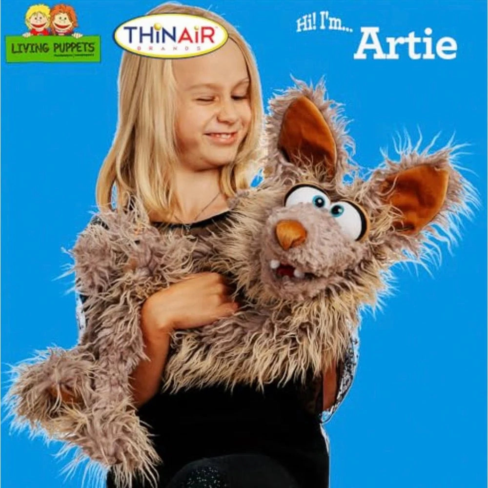 Imaginative play Living Puppets Artie 27"
