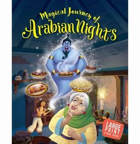 Learning through play Magical Journey Of Arabian Nights : Story Book For Kids : English Short Stories For Children : Read Aloud To Infants Toddlers [Paperback] Om Books Editorial Team