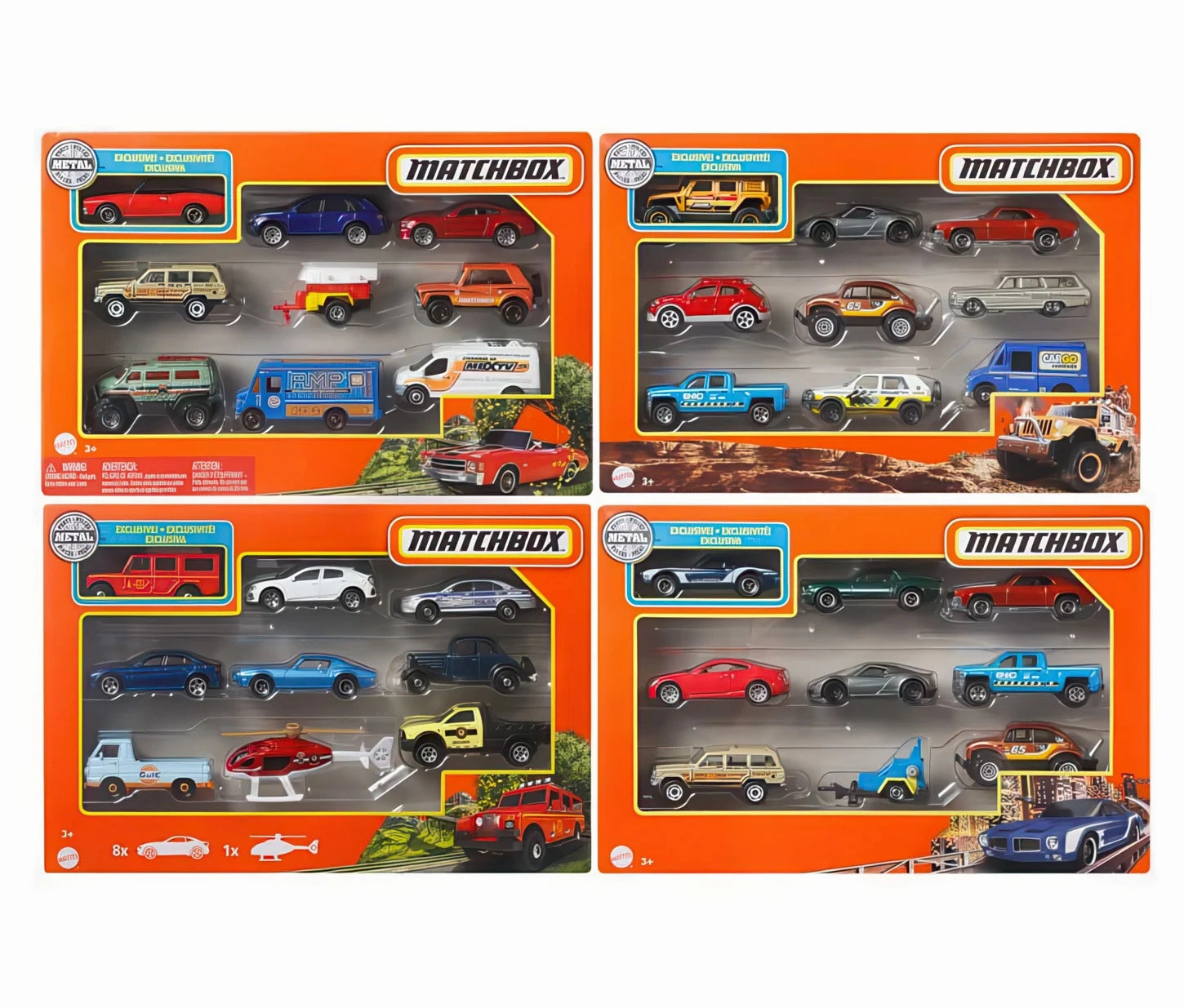Kid-centered learning Matchbox 9-Car Gift Pack Assortment
