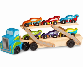 Kids discovery tools Melissa & Doug 12759 Mega Race-Car Carrier