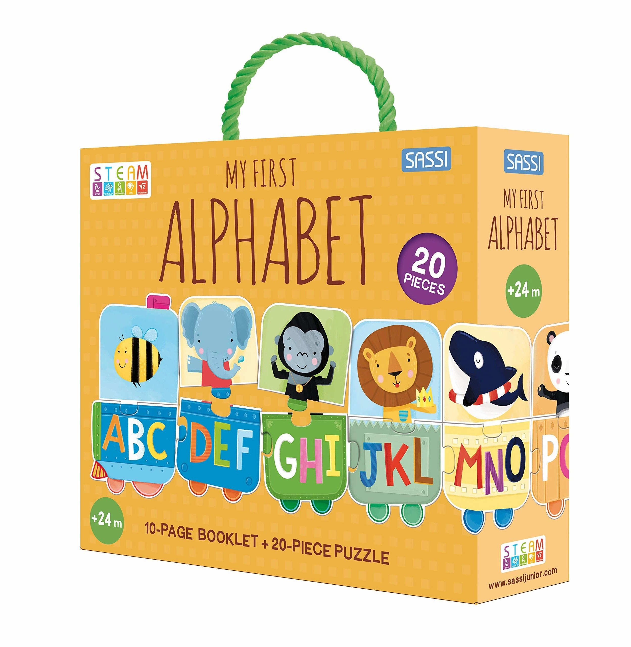 Smart activities for young learners Myfirst Alphabet Parragon Publishing India