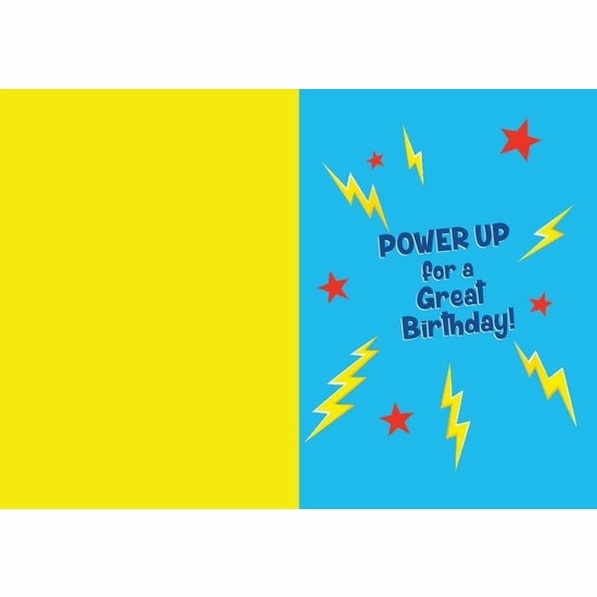 Educational fun Growing minds Robot Foil Birthday Card