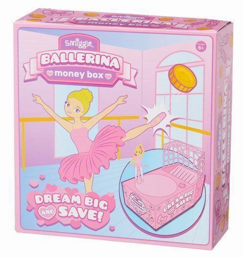 Smiggle Ballerina Money Box Kid-centered learning Preschool minds