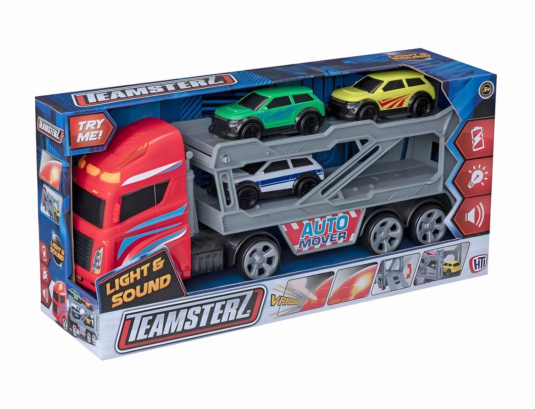 Teamsterz Light And Sound Car Transporter Tiny thinkers