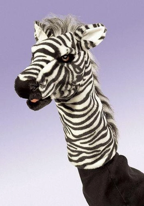 Imaginative play Kids essentials Zebra Puppet