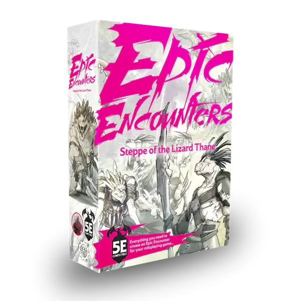 Epic Encounters: Steppe Of The Lizard Thane Busy kids Skill-building tools