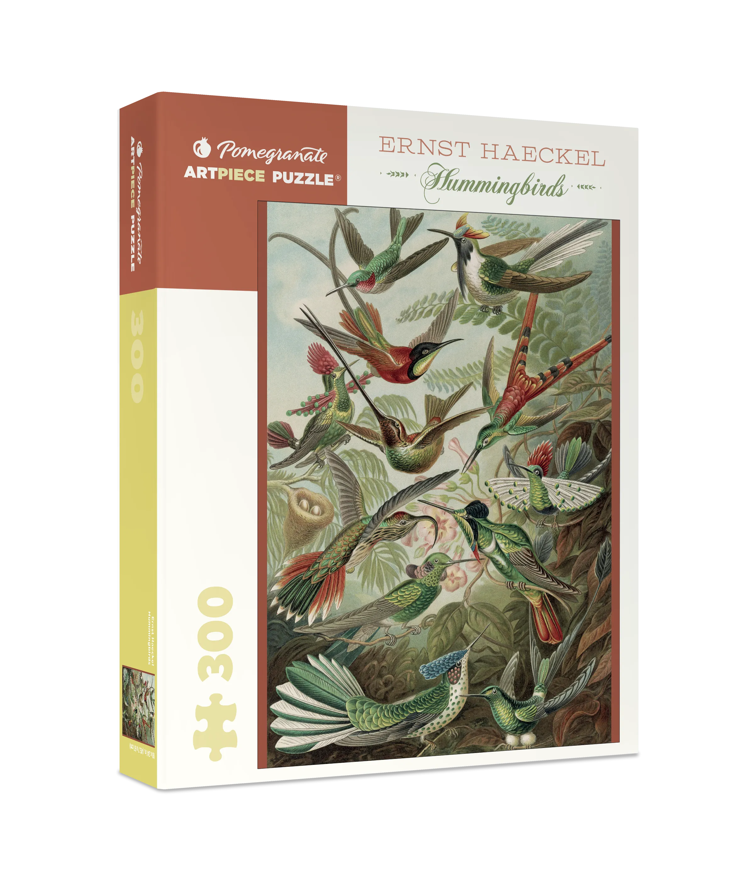 Quiet play for growing minds Hands-on discovery Ernst Haeckel "Hummingbirds" 300 Piece Puzzle