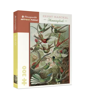 Quiet play for growing minds Hands-on discovery Ernst Haeckel "Hummingbirds" 300 Piece Puzzle