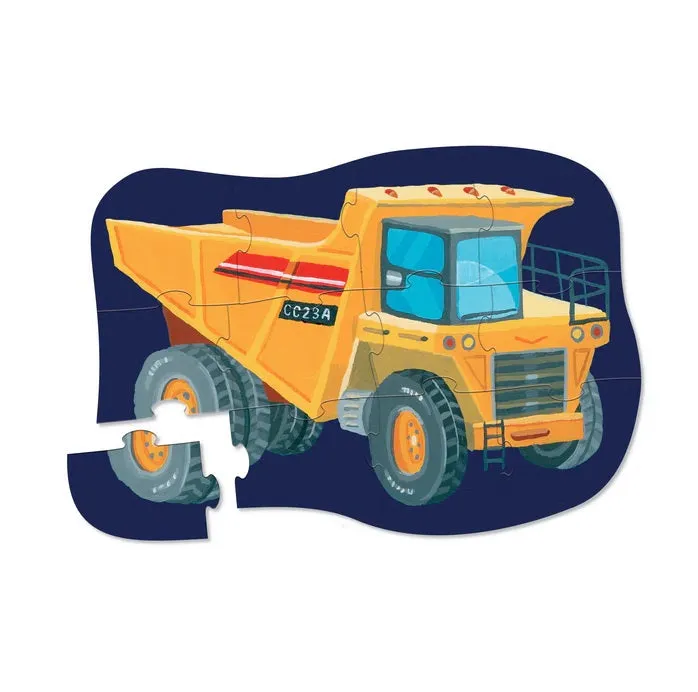 Engaging young minds Young explorers 12 Pc Mini Puzzle - Construction Zone