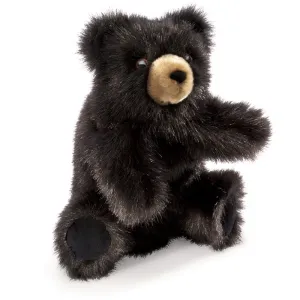 Baby Black Bear Puppet Smart & fun