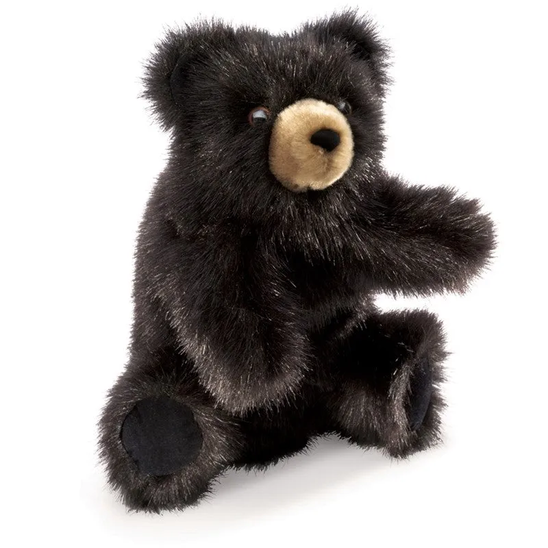 Baby Black Bear Puppet Smart & fun