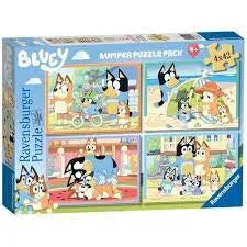 Tiny thinkers Creative minds Bluey Gotta Be Done! 4 X 42 Piece Puzzles