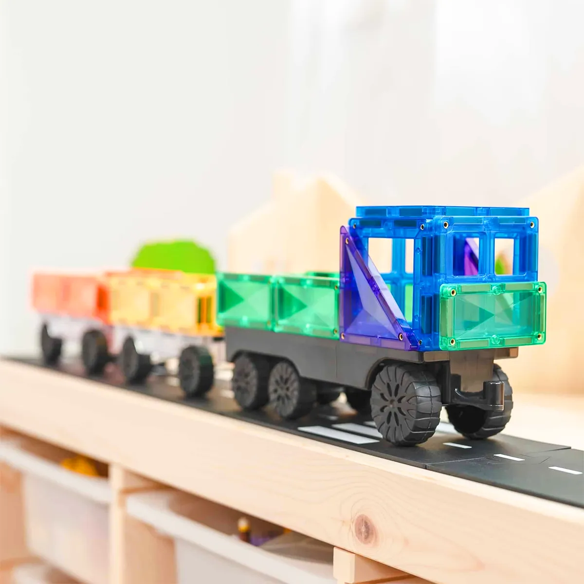 Connetix Rainbow Transport Pack (50 Pc) Kids discovery tools