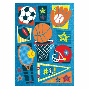 All Star Sports Birthday Card Play-based education