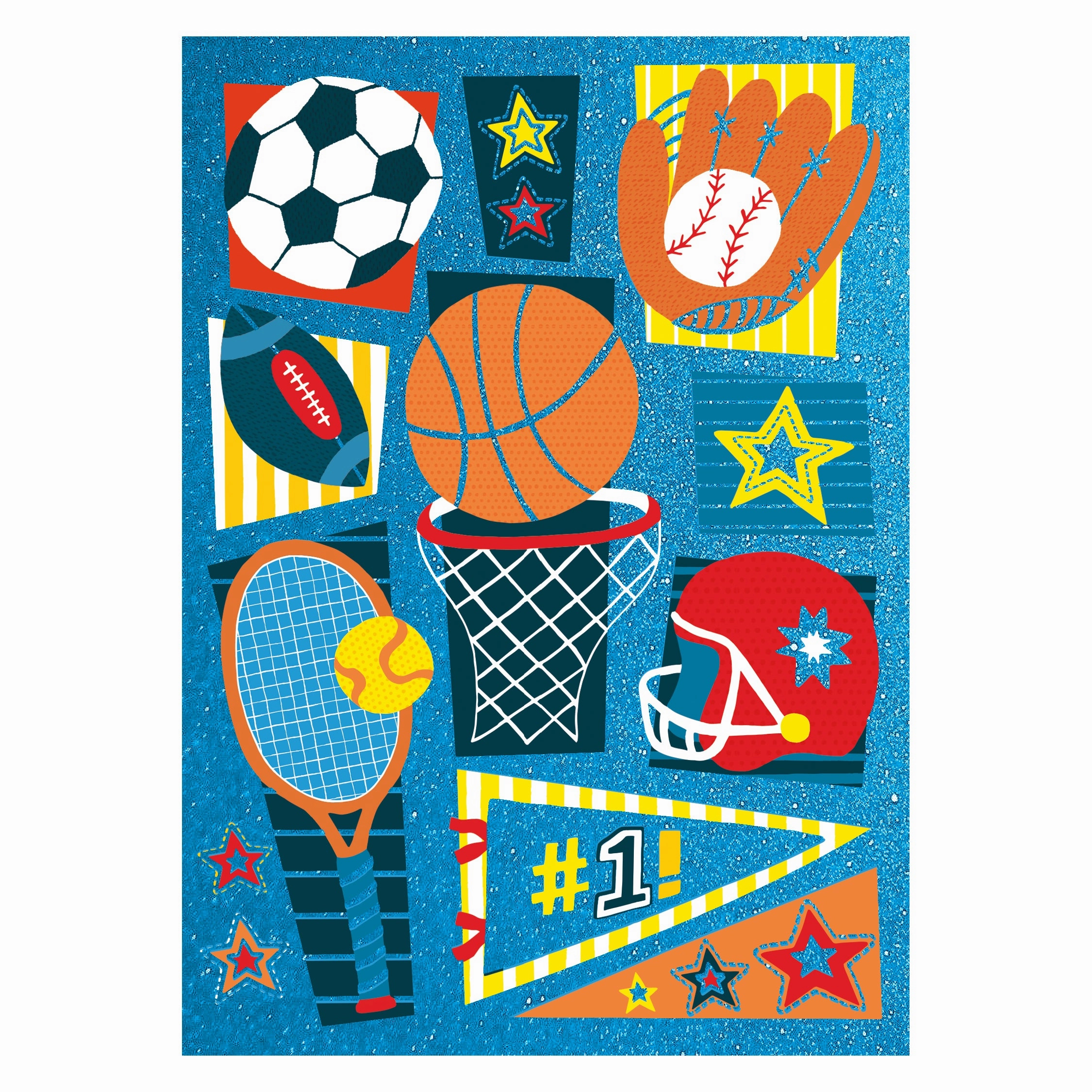 All Star Sports Birthday Card Play-based education